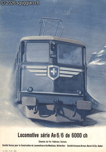 Locomotive s�rie Ae 6/6 de 6000 ch