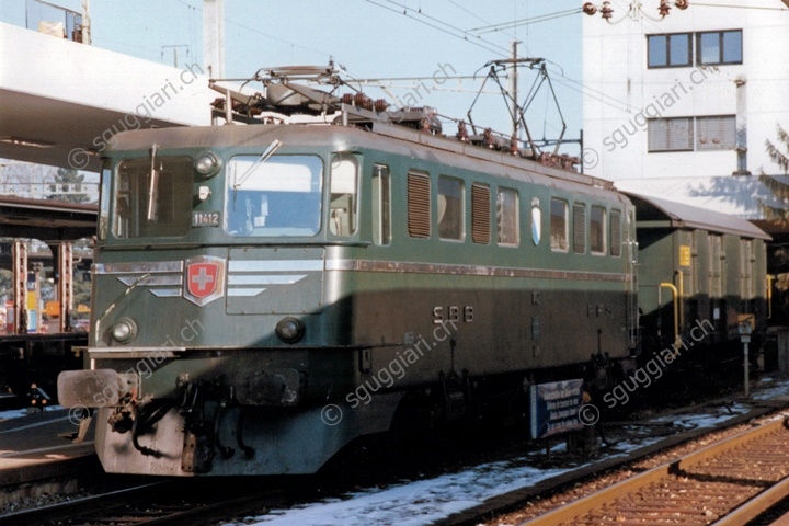 SBB Ae 6/6 11412 'Zrich'