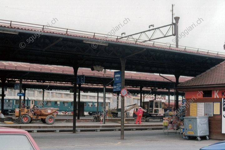 Stazione / Bahnhof Spiez