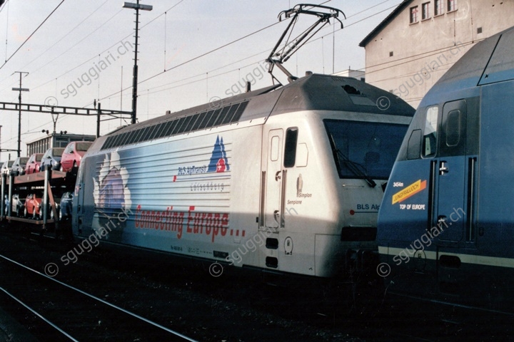 BLS Re 465 001-6 'Connecting Europe'