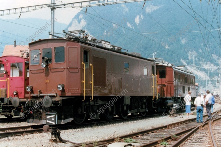 BLS Ce 4/4 316 e Ce 4/6