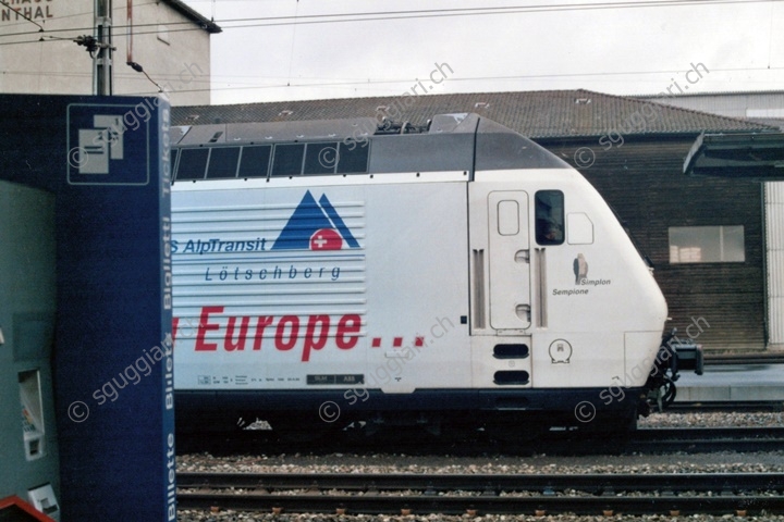 BLS Re 465 001-6 'Connecting Europe'