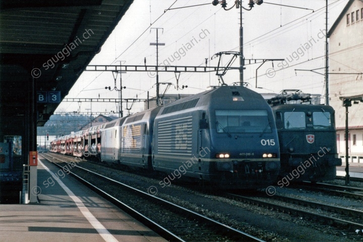 BLS Re 465 015-6 e Ae 6/6 11515 'Kreuzlingen'