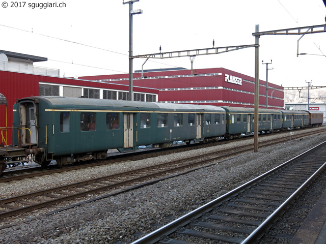 Leichtstahlwagen FFS A4 100-6, 115-4 e 014-5