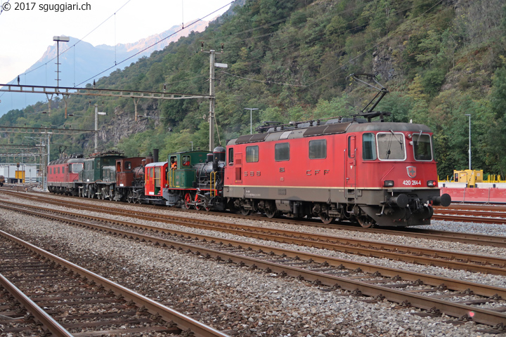 SBB Ce 6/8 II 14276, 'Tigerli', Tm II e Re 420 264-4