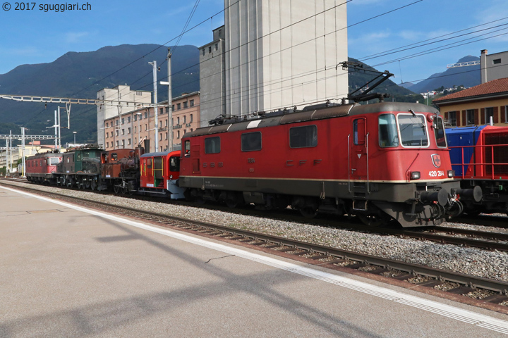 SBB Ce 6/8 II 14276, 'Tigerli', Tm II e Re 420 264-4