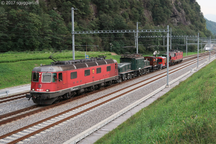 FFS Ce 6/8 II 14276, 'Tigerli', Tm II e Re 620 028-1 'Konolfingen'