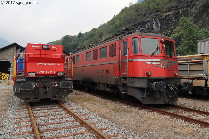 SBB Ae 6/6 11419 'Appenzell Innerrhoden' e Am 843 084-5