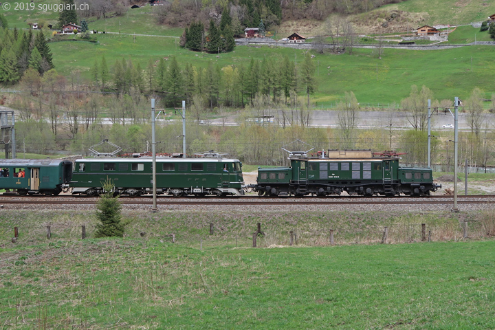 BB 1020.042-6 e SBB Ae 6/6 11407 'Aargau'