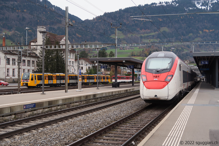 SBB RABe 501 020 'Luzern' e Metro Tyne and Wear  (Newcastle/UK)