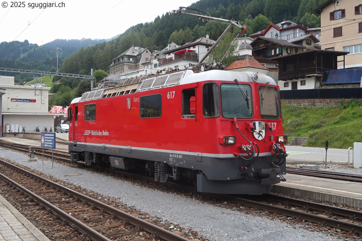 RhB Ge 4/4 II 617 'Ilanz'