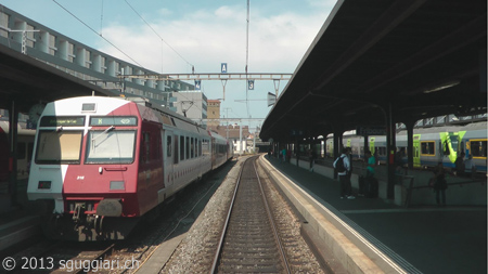 Vista dalla cabina - TPF RBDe 567