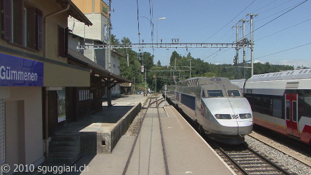 Vista dalla cabina - Lyria TGV