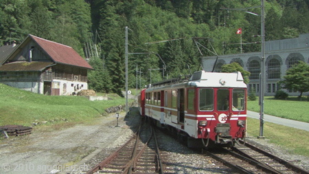 Vista dalla cabina - ZB BDeh 4/4