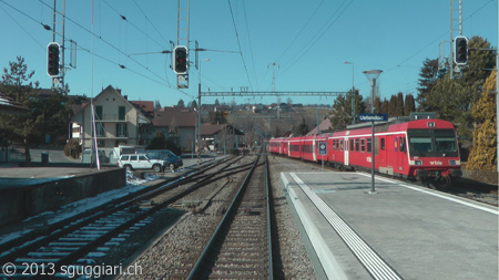 Vista dalla cabina - BLS RBDe 566 II