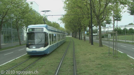 Vista dalla cabina - VBZ Be 5/6 (Cobra)