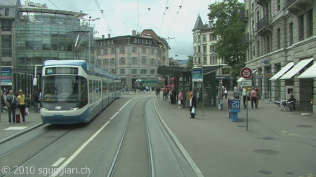 Vista dalla cabina - VBZ Be 5/6 (Cobra)