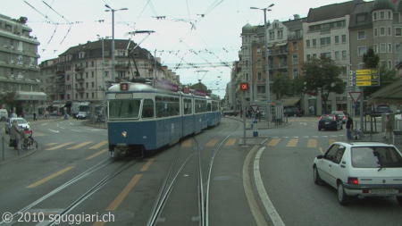 Vista dalla cabina - VBZ Be 4/6 (Mirage)