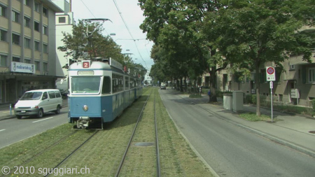 Vista dalla cabina - VBZ Be 4/6 (Mirage)