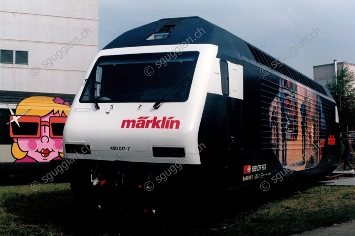 SBB Re 460 017-7 'Mrklin Heizerlok'