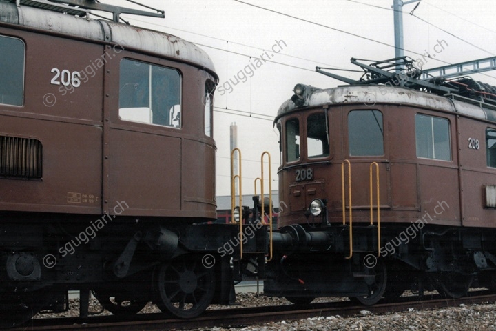 BLS Ae 6/8 206 e 208