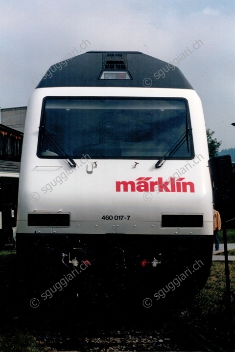 SBB Re 460 017-7 'Mrklin Heizerlok'