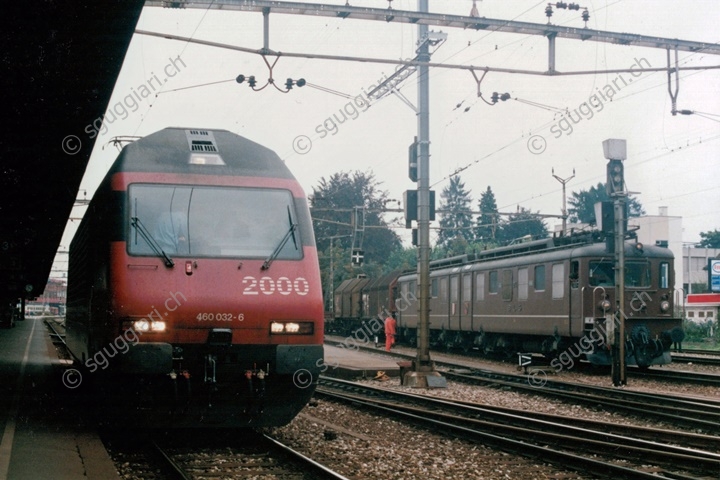 SBB Re 460 032-6 e Ae 8/8 274