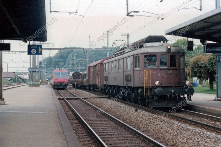 BLS Ae 6/8 208 e RBDe 4/4 'NPZ'