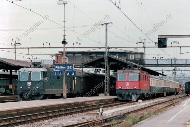 SBB Re 4/4 II 11219 e SOB Re 4/4 44