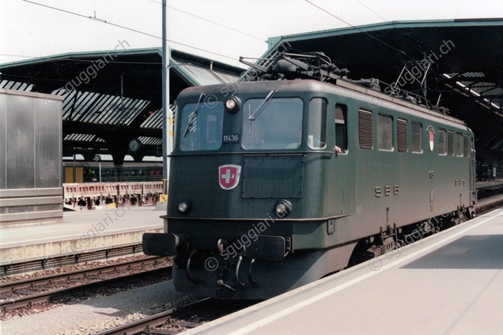 SBB Ae 6/6 11436 'Stadt Solothurn'