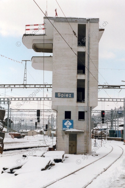 Stazione / Bahnhof Spiez