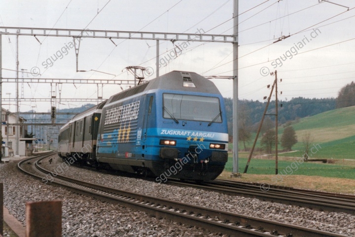 SBB Re 460 034-2 'Zugkraft Aargau'