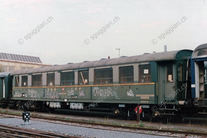 SBB X 60 85 99-33 201-2 (carrozza di misura freni)