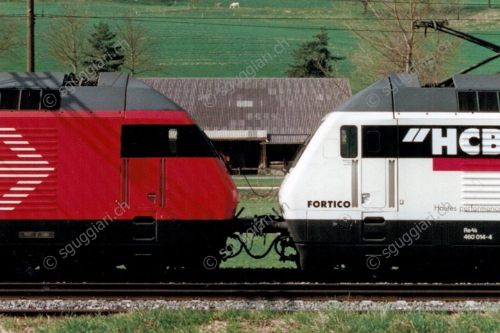 SBB Re 460 005-2 e Re 460 014-4 'HCB'