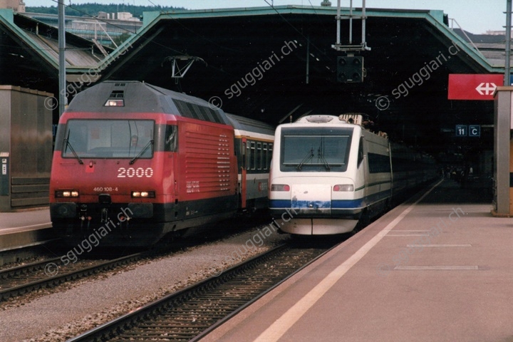 SBB Re 460 108-4 e Cisalpino ETR 470 