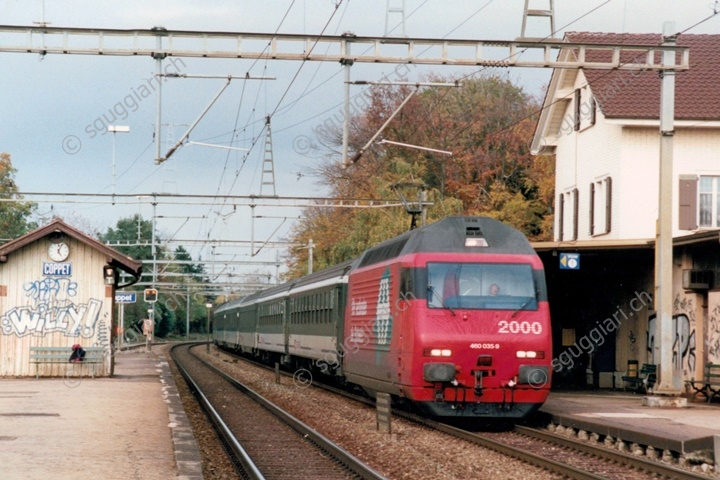 SBB Re 460 035-9 'Nous relions les Suisses'