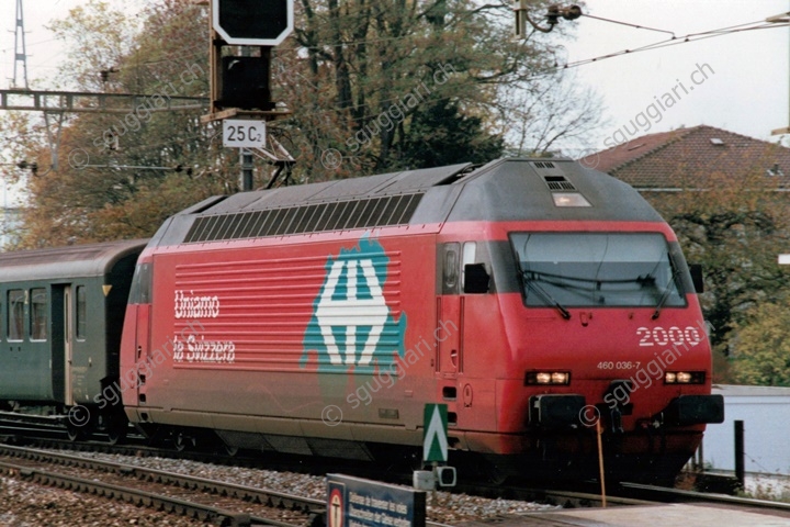 SBB Re 460 036-7 'Uniamo la Svizzera'