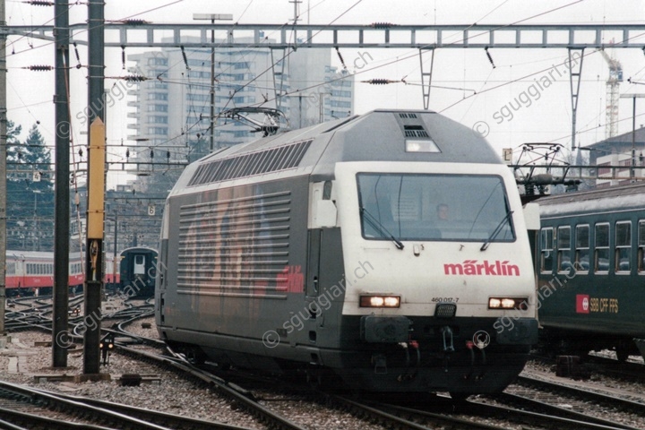 SBB Re 460 017-7 'Mrklin Heizerlok'