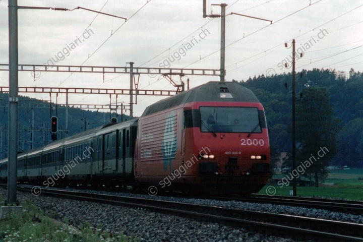 SBB Re 460 035-9 'Nous relions les Suisses'