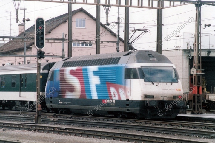 SBB Re 460 056-5 'SF DRS'