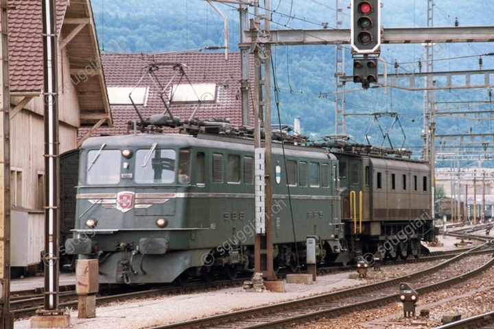 SBB Ae 6/6 11411 'Zug' e Ae 4/7