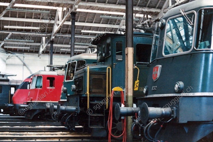 FFS Re 4/4 II 11232, Ae 4/7 e Re 460