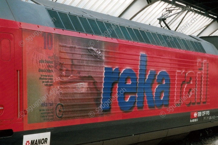 SBB Re 460 062-3 'Reka Rail'