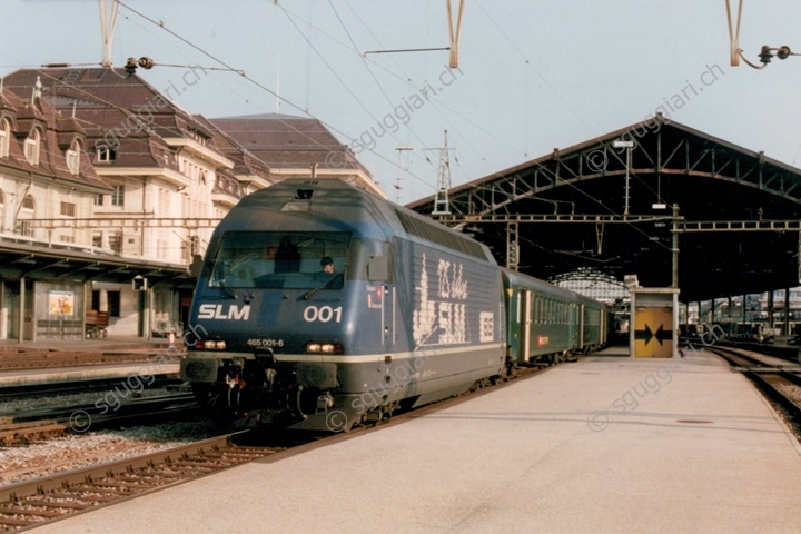 BLS Re 465 001-6 '125 Jahre SLM'