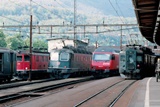 Re 4/4 I 10035, Re 6/6 11641, Re 460 037-5 e BDe 4/4 1628