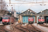 Re 460 107-6, Ae 6/6 11512 'Horgen' e Re 4/4 II 11316