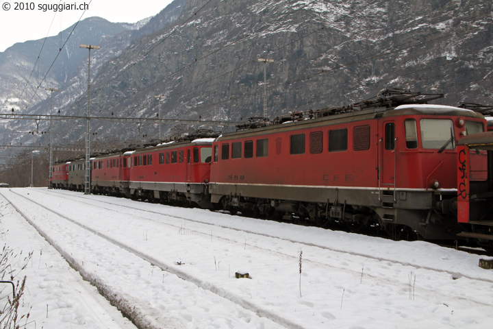 SBB Ae 6/6 11477, 11429, 11450, 11459 e 11423