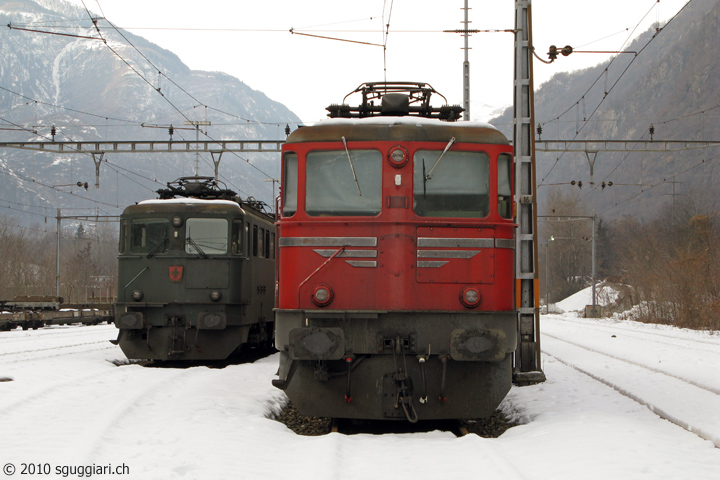 SBB Ae 6/6 11506 'Grenchen' e Ae 6/6 11423 'Wallis'