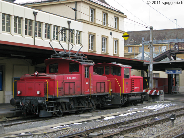 SBB Ee 3/3 16386 e Tm IV 9658