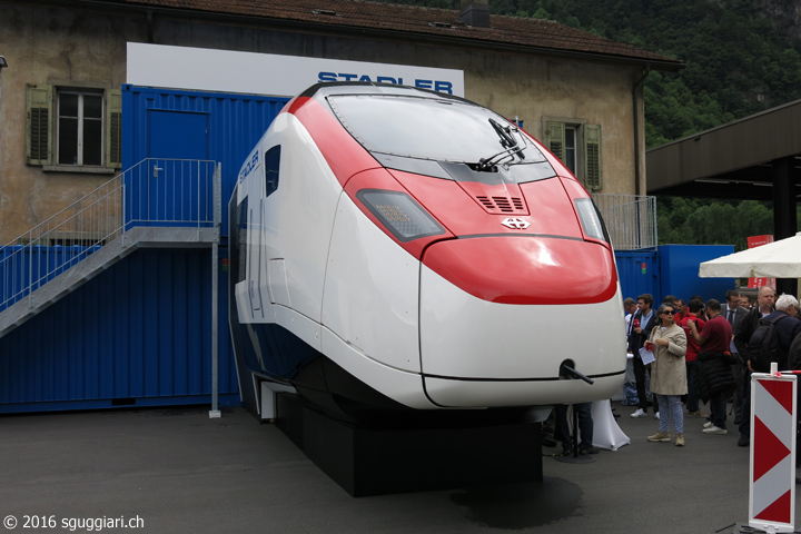 Maquette FFS RABe 501 'Giruno'